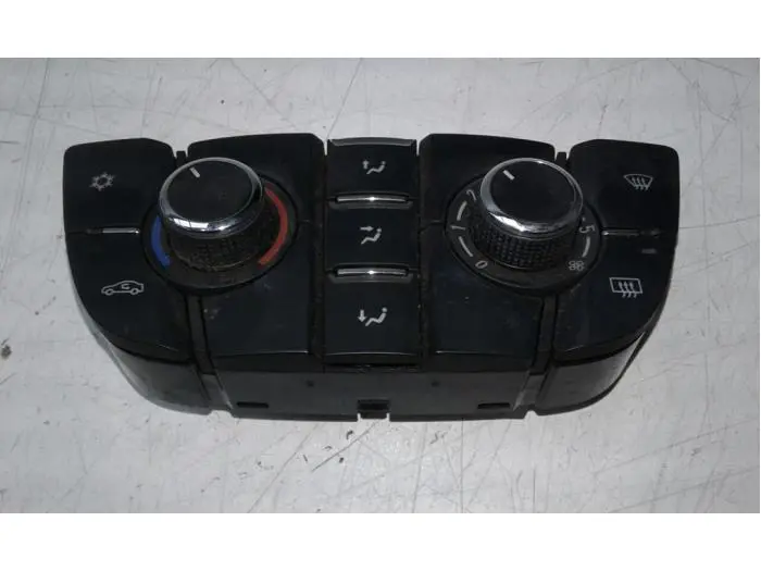 Heater control panel Opel Meriva