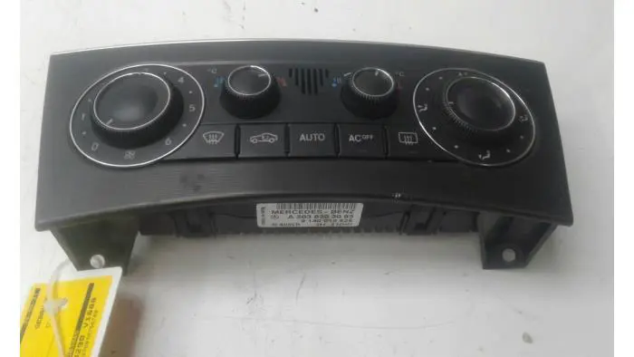 Heater control panel Mercedes C-Klasse