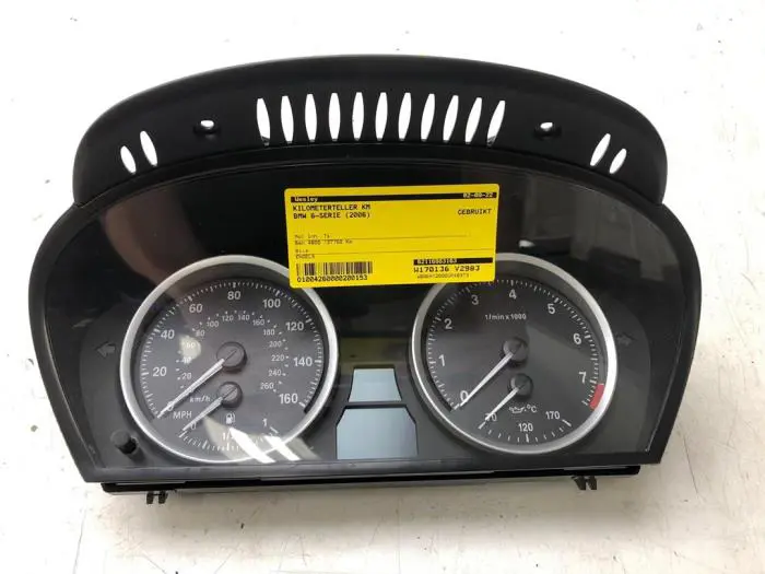 Odometer KM BMW 6-Serie
