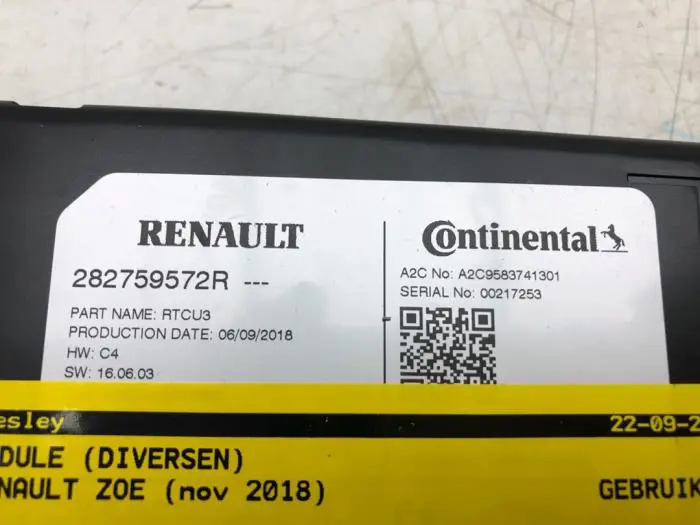 Module (miscellaneous) Renault ZOE