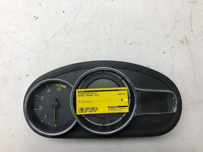 Odometer KM Renault Megane