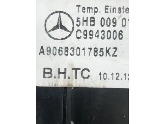 Heater control panel Mercedes Sprinter